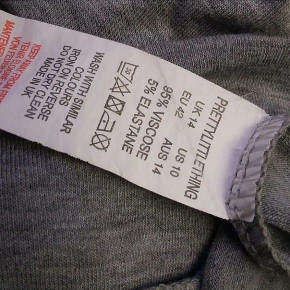 Pretty Little Thing Jersey High Waist Leggings - Picture 5 of 5